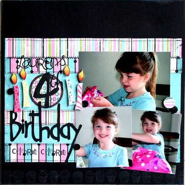 4th Birthday  *unity stamp co*