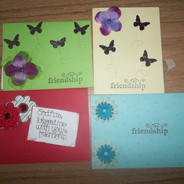 friendship cards for swap