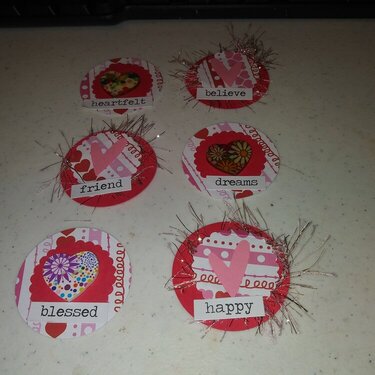 Embellishments for Valentine&#039;s