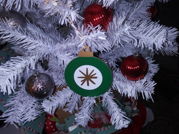 Homemade ornament for my Tree 2019