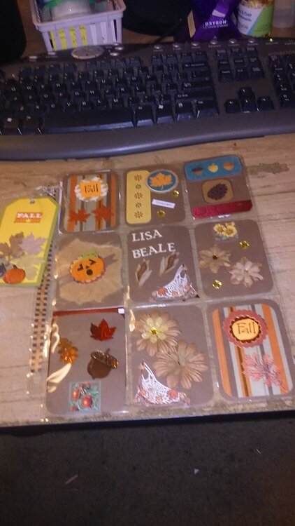 second Pocket letter for fall to my friend Lisa