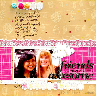 Friends Are Awesome *AMERICAN CRAFTS*