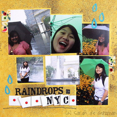 Raindrops in NYC