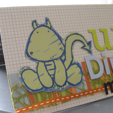 UR Dino-mite Card