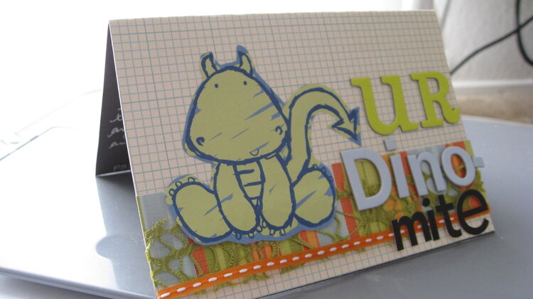UR Dino-mite Card