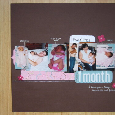 Kayelin&#039;s first month