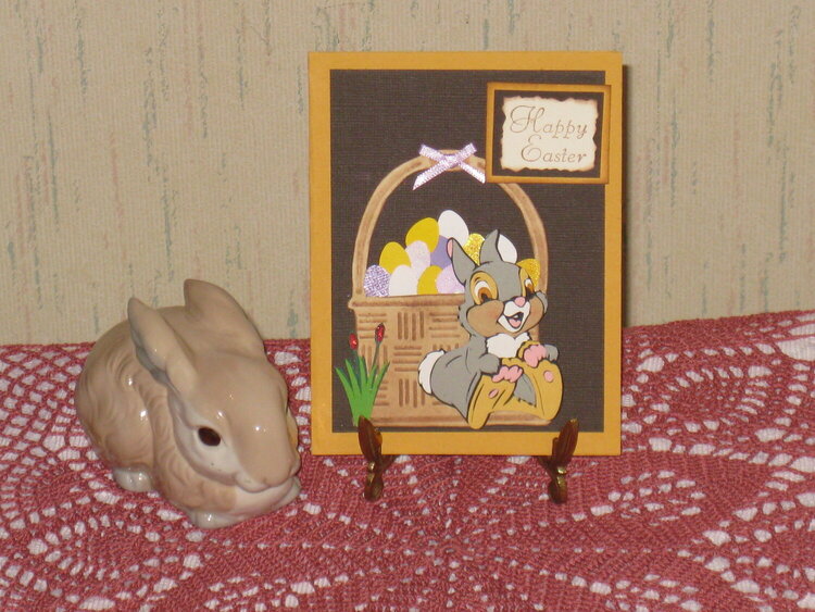 Thumper Easter card