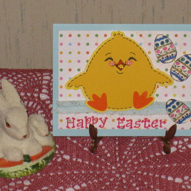 Chicky Easter card