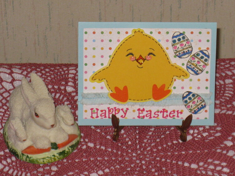 Chicky Easter card