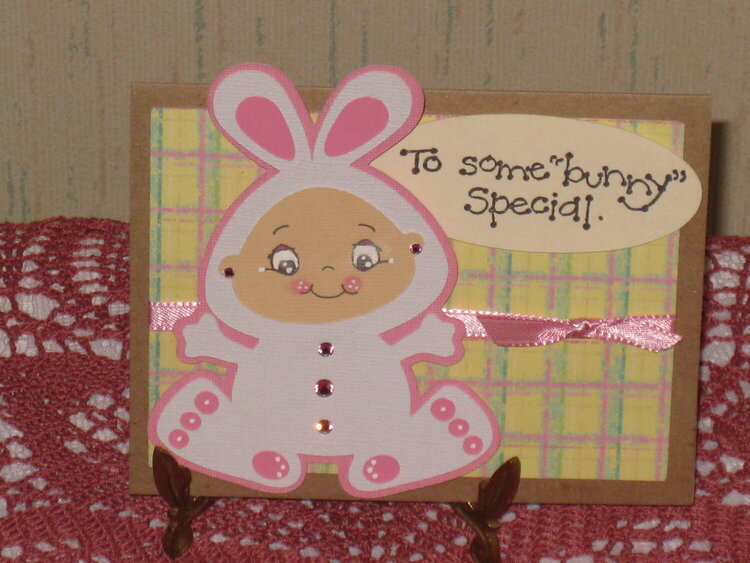 Baby Bunny card