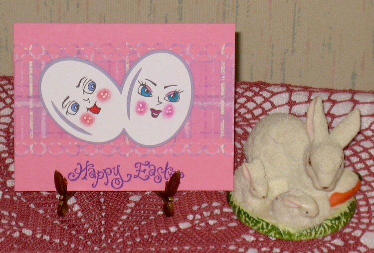 PK Egg Easter card