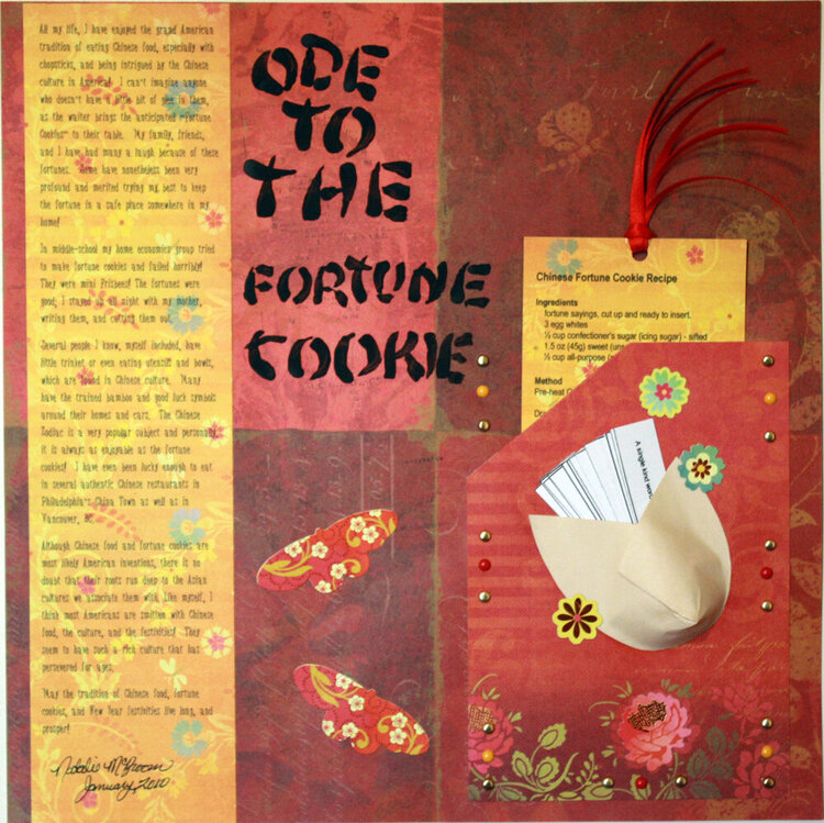 Ode To The Fortune Cookie