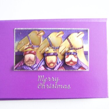 3 Wise Men Christmas Card