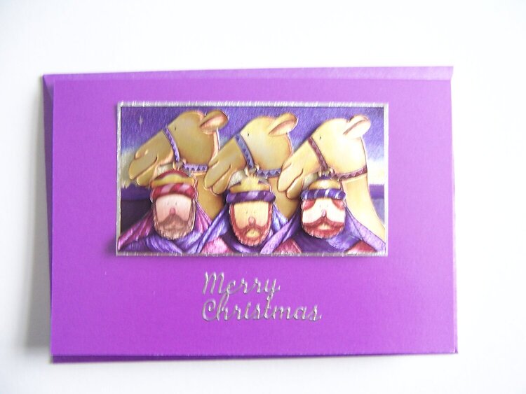 3 Wise Men Christmas Card