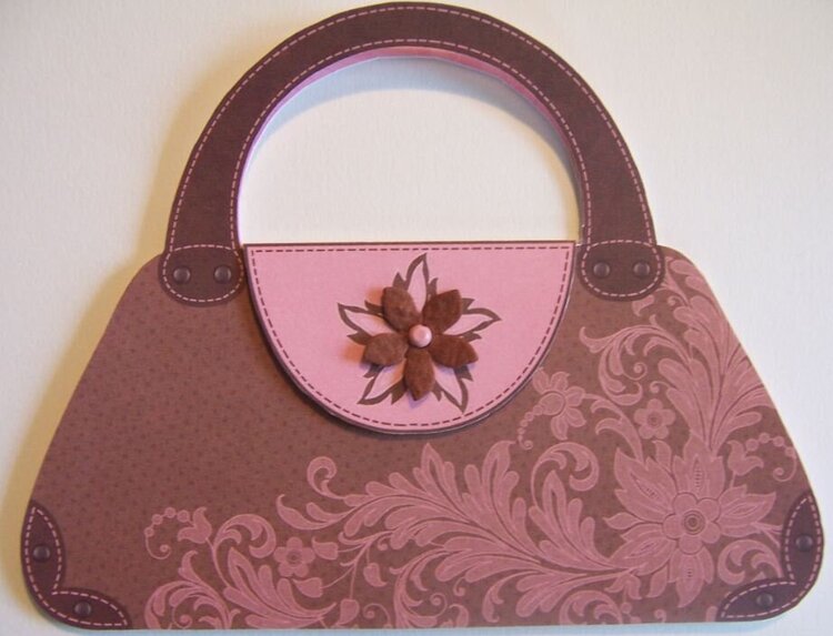 Handbag card