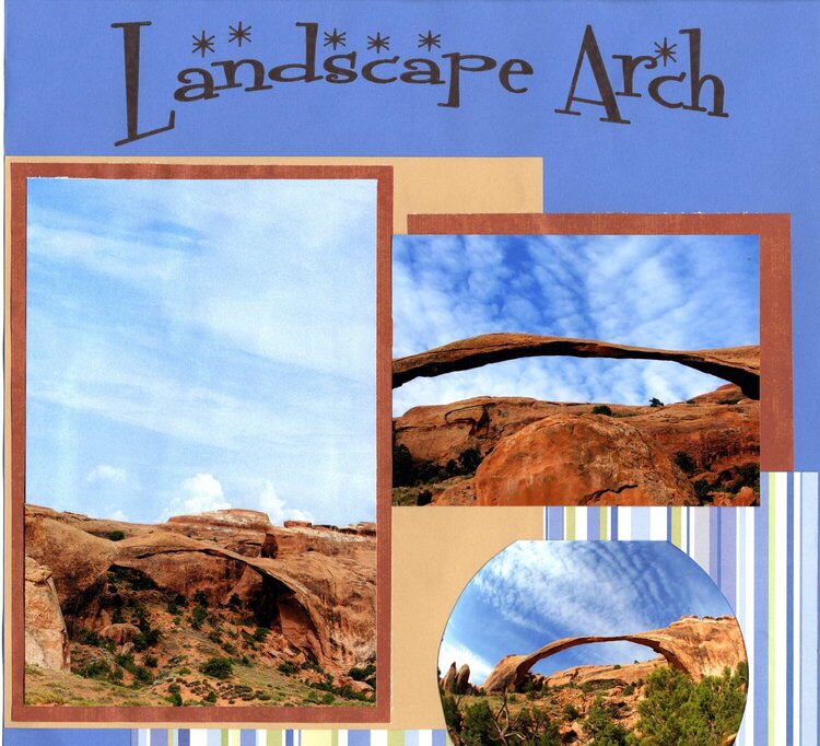 Landscape Arch Pics