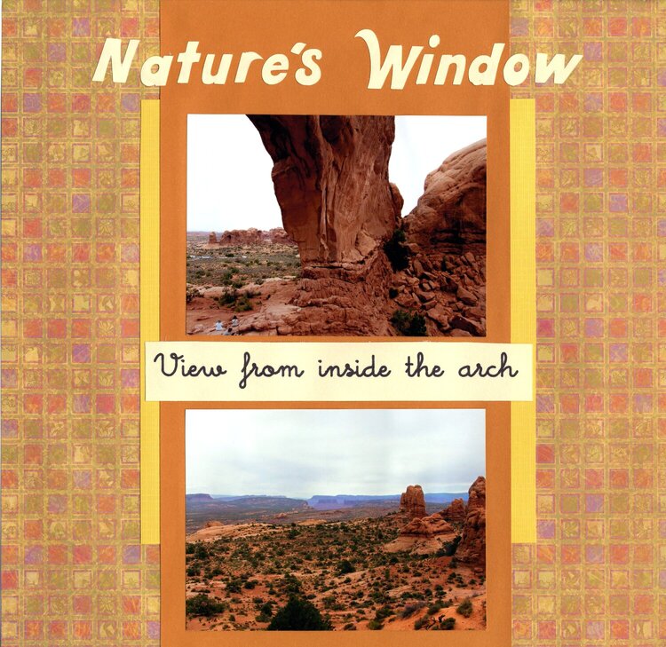 Nature&#039;s Window