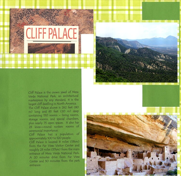 Cliff Palace Guide