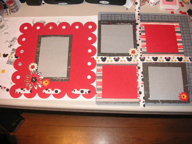 Mickey &amp; Minnie Layout