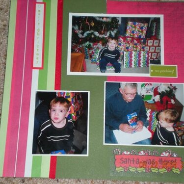 first page Christmas 2005