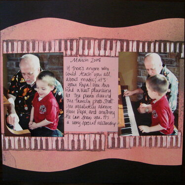 Playing Piano with Papa