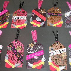 Funky Punky Tags