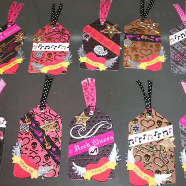 Funky Punky Tags