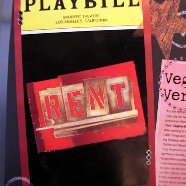 Rent - The Musical...detail