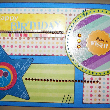 Birthday card for hubby