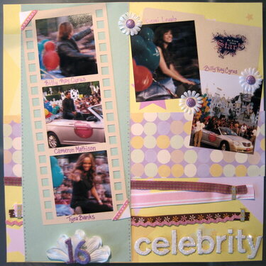 celebrity (parade) at Miley Cyrus&#039; sweet 16 (page 1)