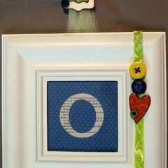 Love wall hanging "O"