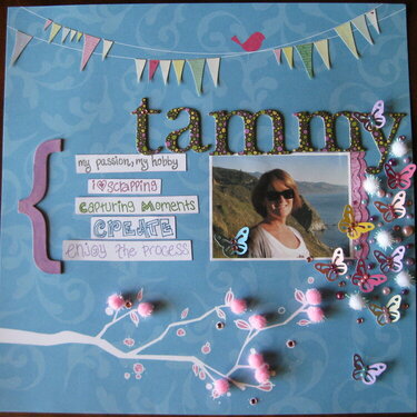 Book of me layout