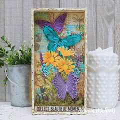 Beautiful Moments Tim Holtz Sizzix Scribbly Butterflies