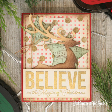 Believe In The Magic Christmas Card