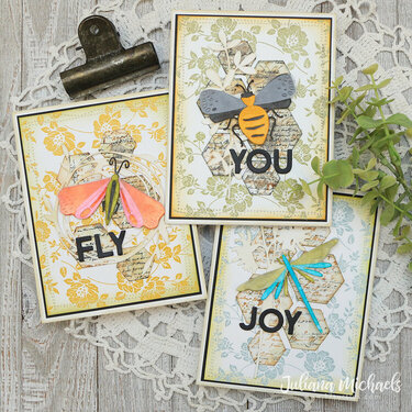 Funky Insects Cards