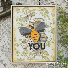 Funky Insects Card | Bee You