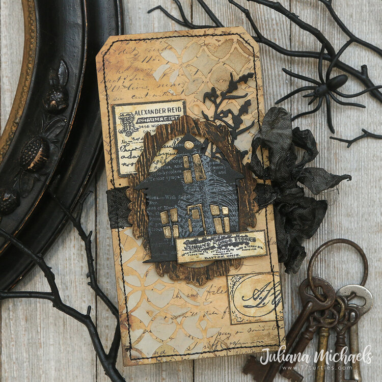 Ghost Town 2 Halloween Tag Book