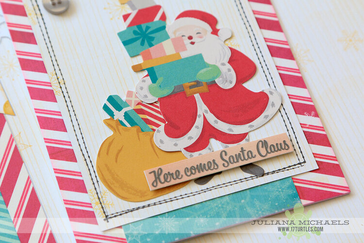 BoBunny Candy Cane Lane Christmas Cards