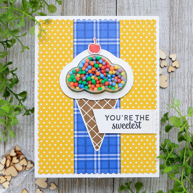 You&#039;re The Sweetest Shape Shaker Card Jillibean Soup