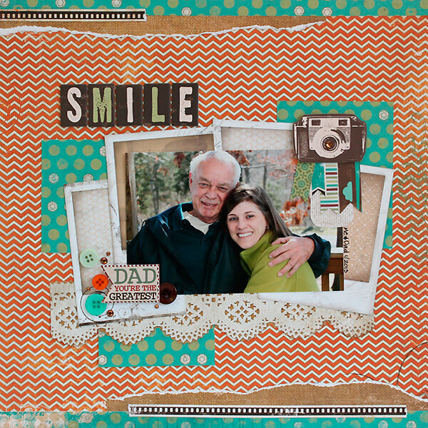 Smile Dad - DT Layout for Bo Bunny - Mama-Razzi2