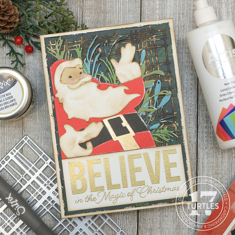 Believe In The Magic Christmas Card
