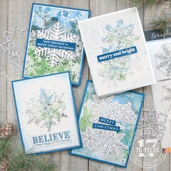 Snowflake Christmas Cards