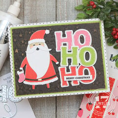 Ho Ho Ho Merry Christmas Card