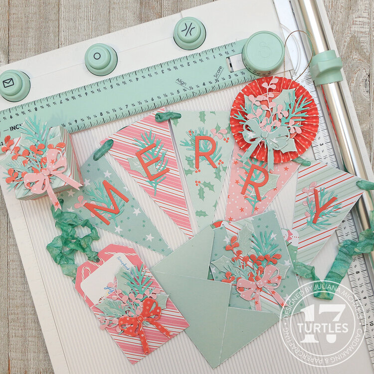 Merry Making with the Sizzix Scoring Board &amp; Trimmer Tool 