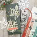 Merry Christmas Mini Slimline Envelope and Tag