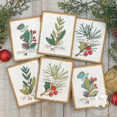Christmas Card - Tim Holtz Sizzix Christmas 2023