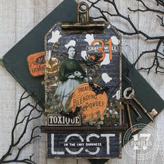 Lost In The Inky Darkness Halloween Tag