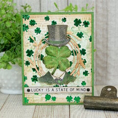 Lucky Is A State Of Mind Card