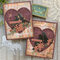 Love Birds Love You More Mixed Media Valentine's Day Cards