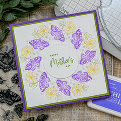 Happy Mother's Day Card | Sizzix Stamp and Spin